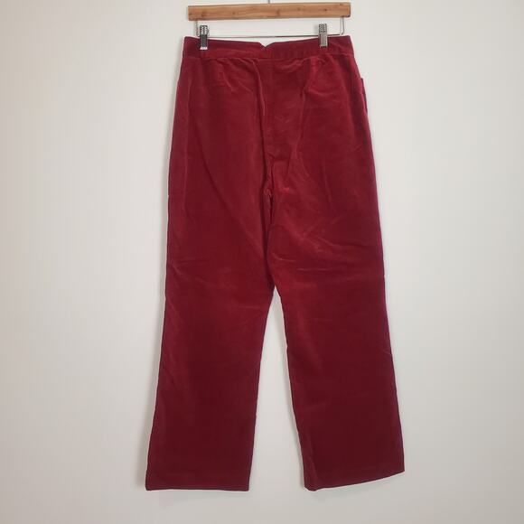 Vintage 90s Y2K Corduroy Pants Maroon 29" - Picture 5 of 11
